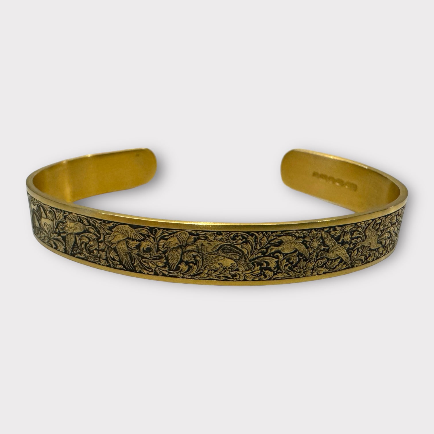 Birds in Flight Engraved Bracelet