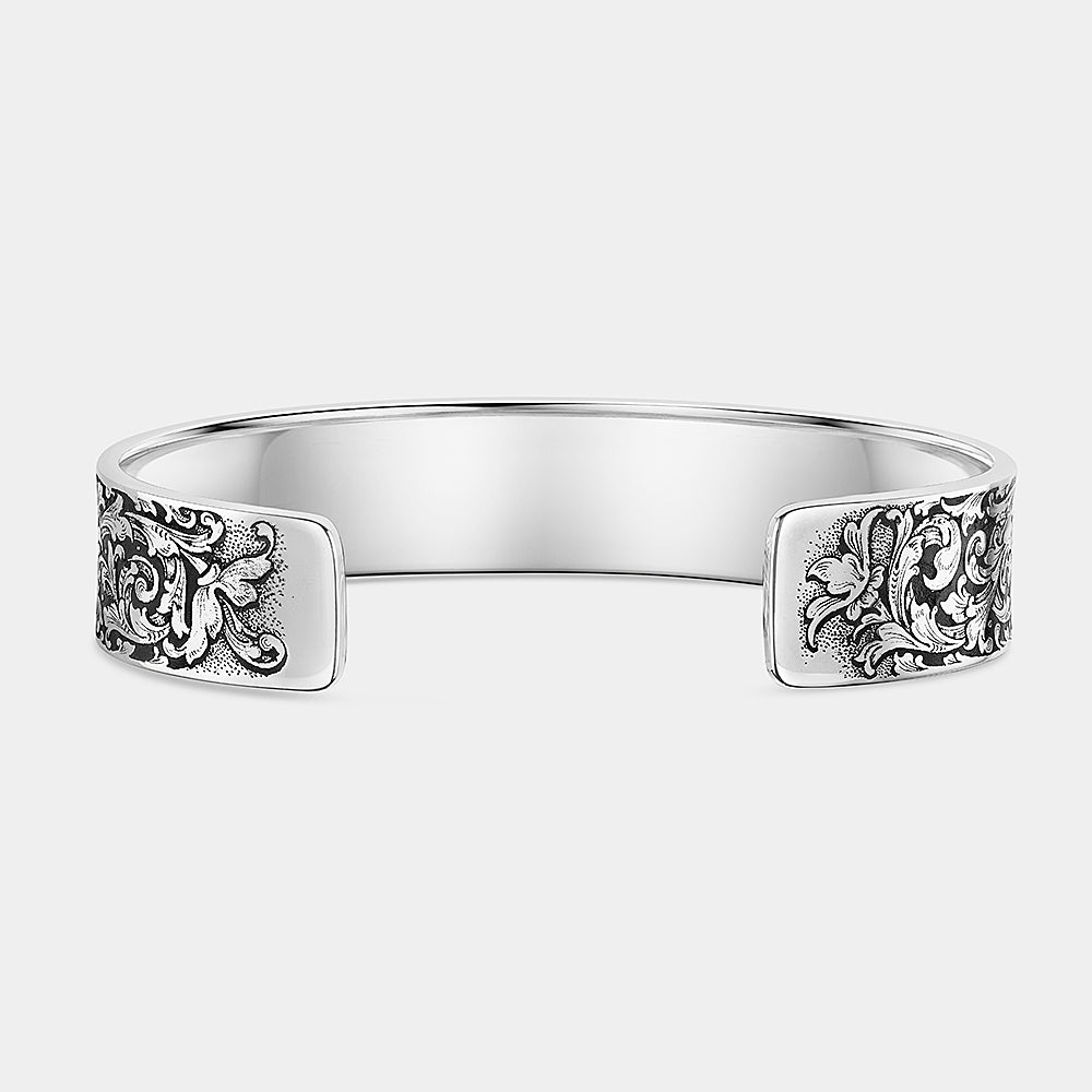 The Personalised Scroll Engraved Bracelet