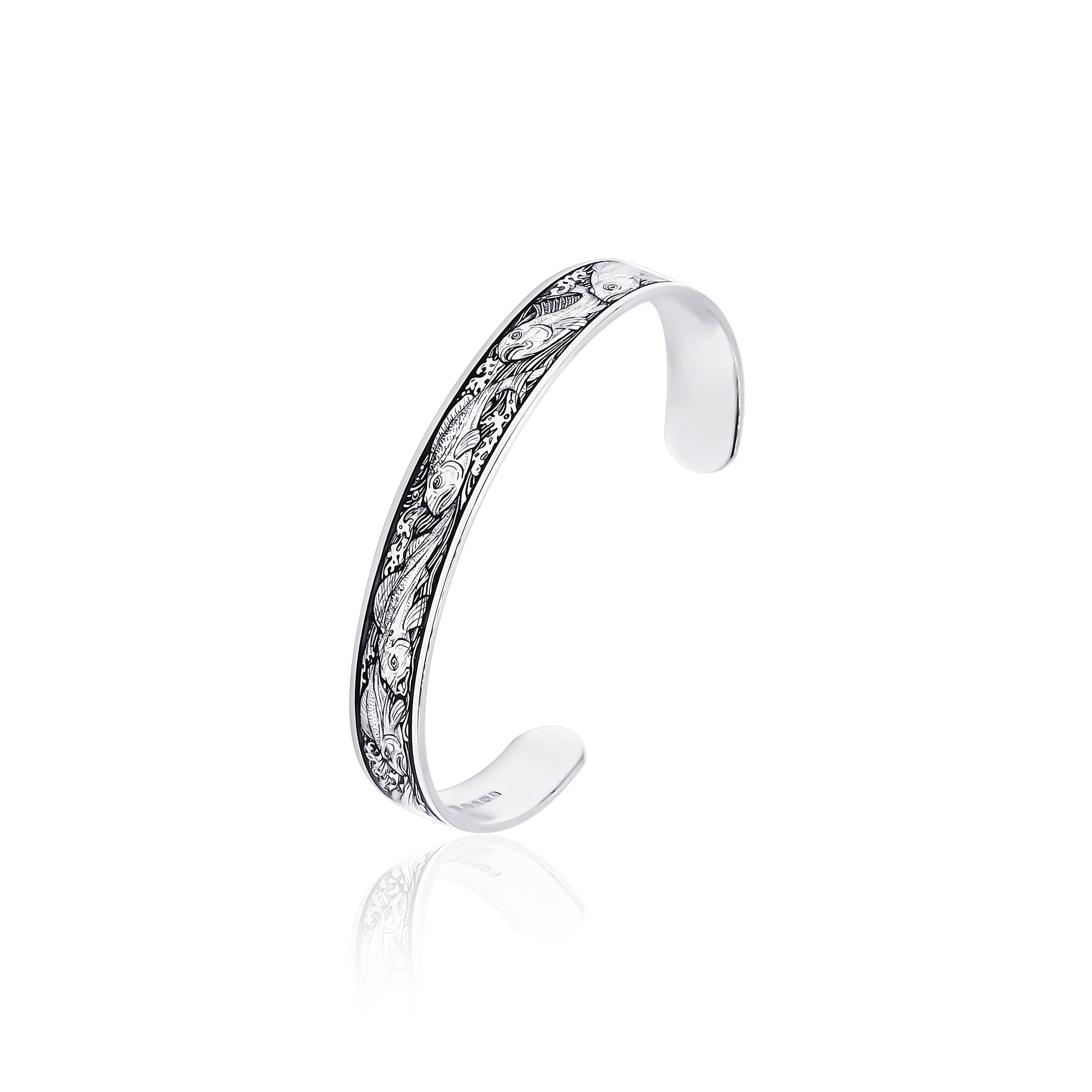 Fishing Passion Engraved Bracelet
