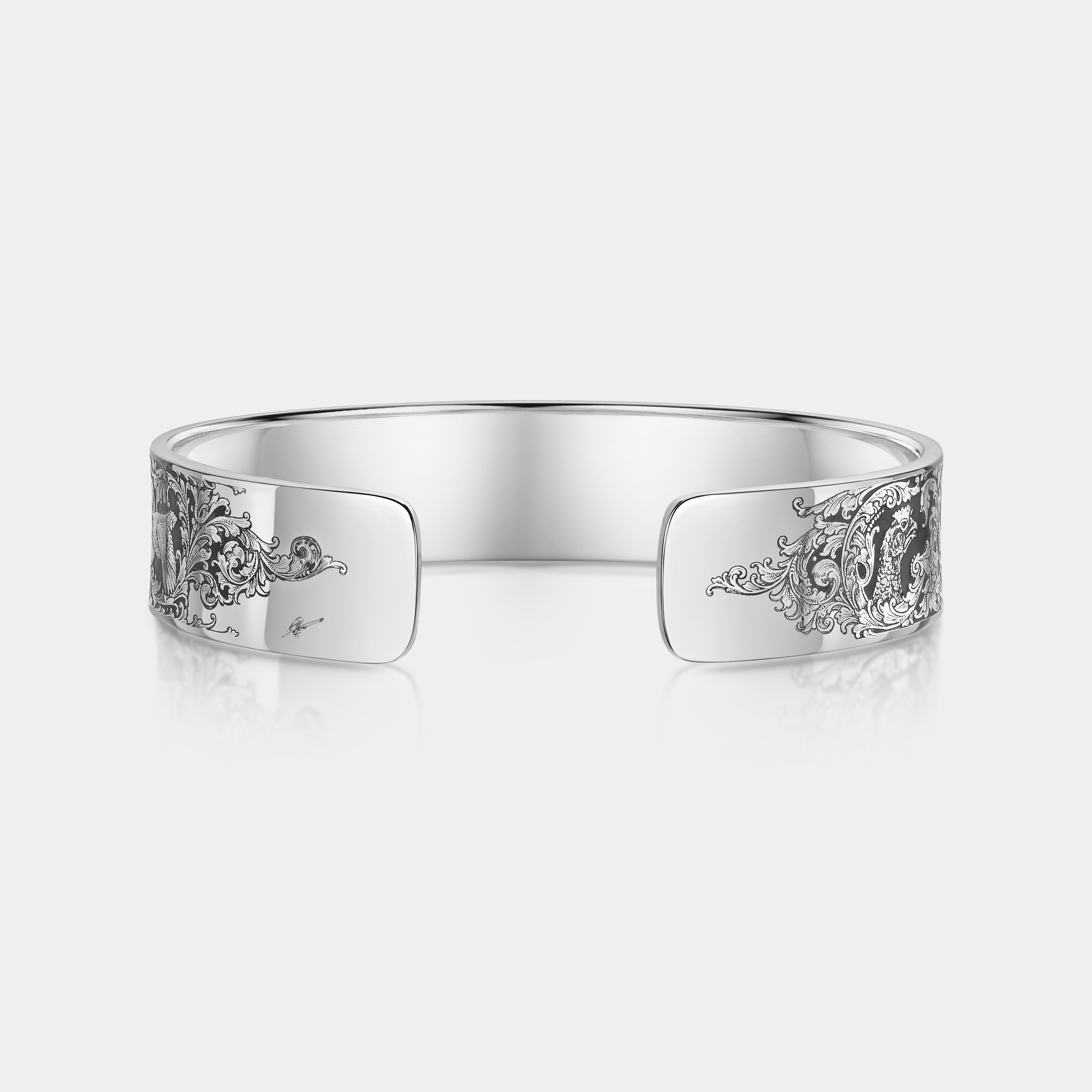 British Game Birds Engraved Bracelet
